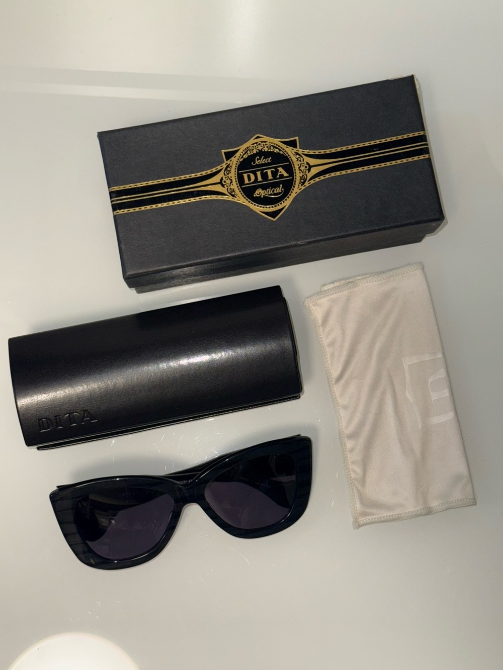 DITA Cat-Eye Sunglasses